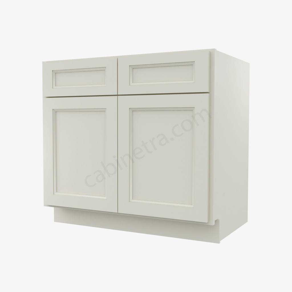 TQ-B36B Double Door Base Cabinet | Forevermark Townplace Crema