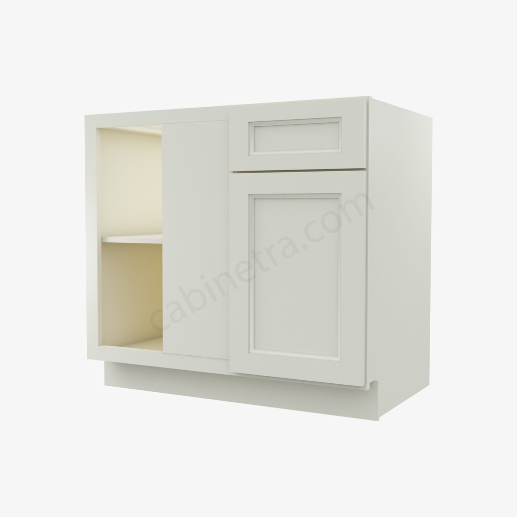 TQ-BBLC39/42-36""W Base Blind Corner Cabinet | Forevermark Townplace Crema