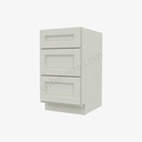 TQ-DB18(3) 3 Drawer Pack Base Cabinet | Forevermark Townplace Crema