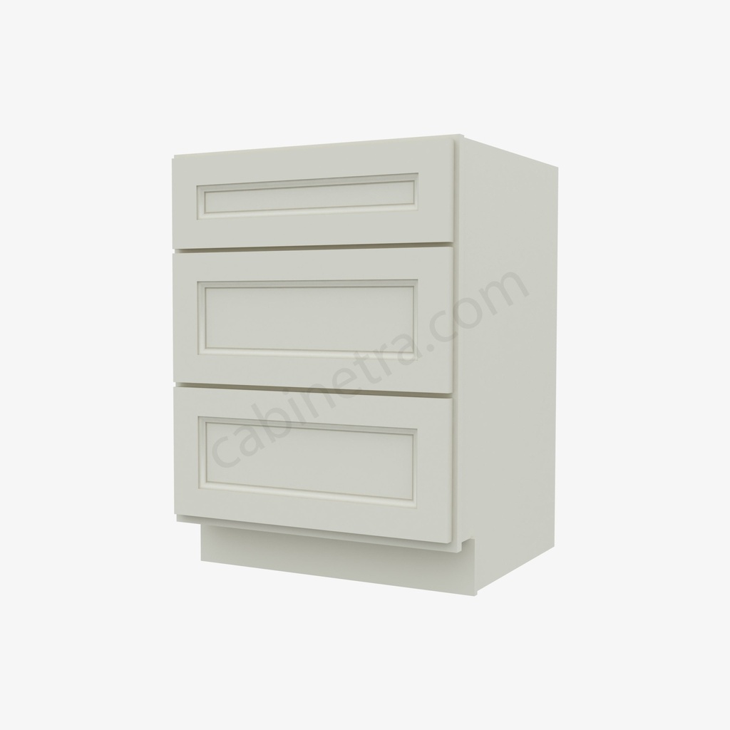 TQ-DB24(3) 3 Drawer Pack Base Cabinet | Forevermark Townplace Crema