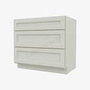 TQ-DB36(3) 3 Drawer Pack Base Cabinet | Forevermark Townplace Crema