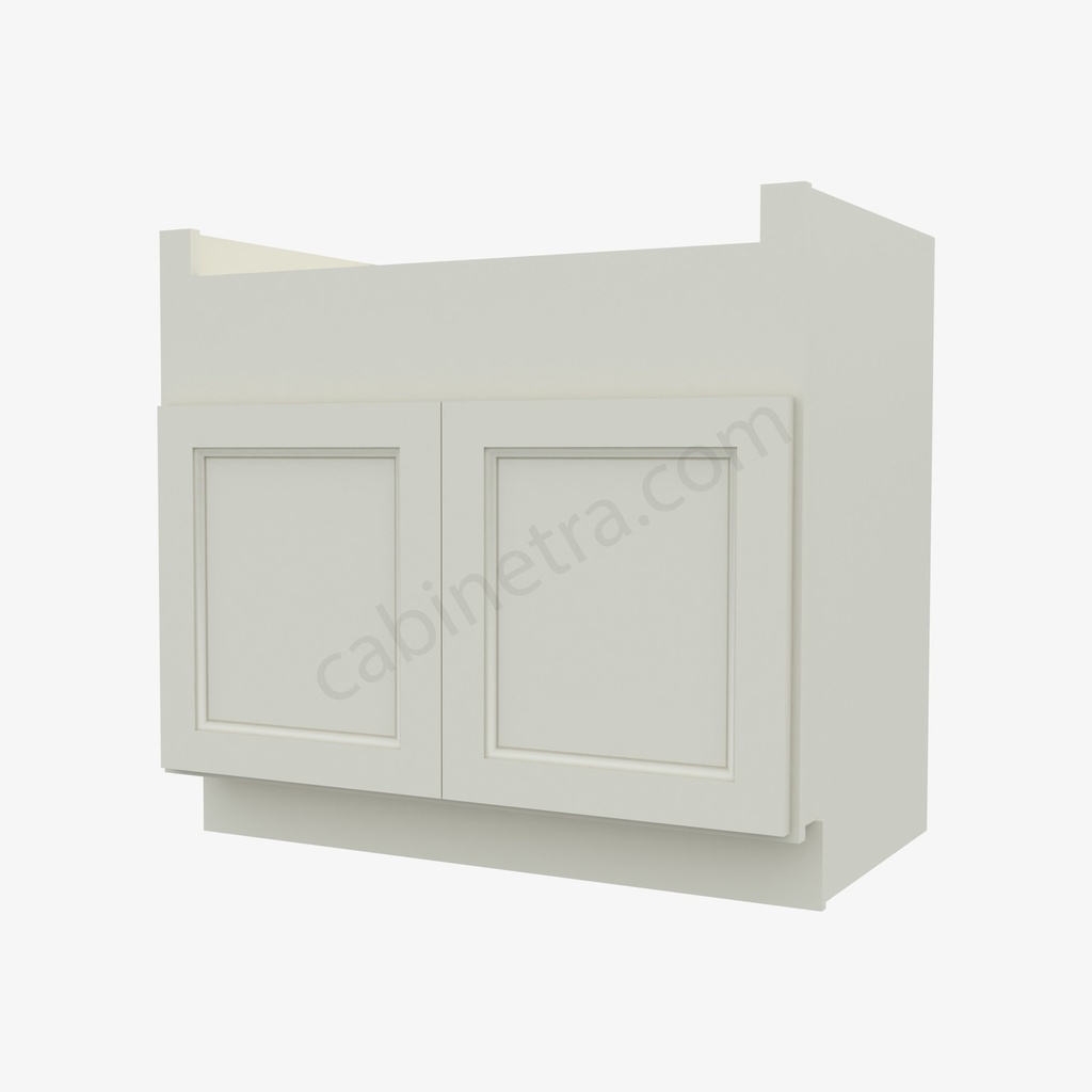 TQ-FSB36B Farm Sink Base Cabinet | Forevermark Townplace Crema