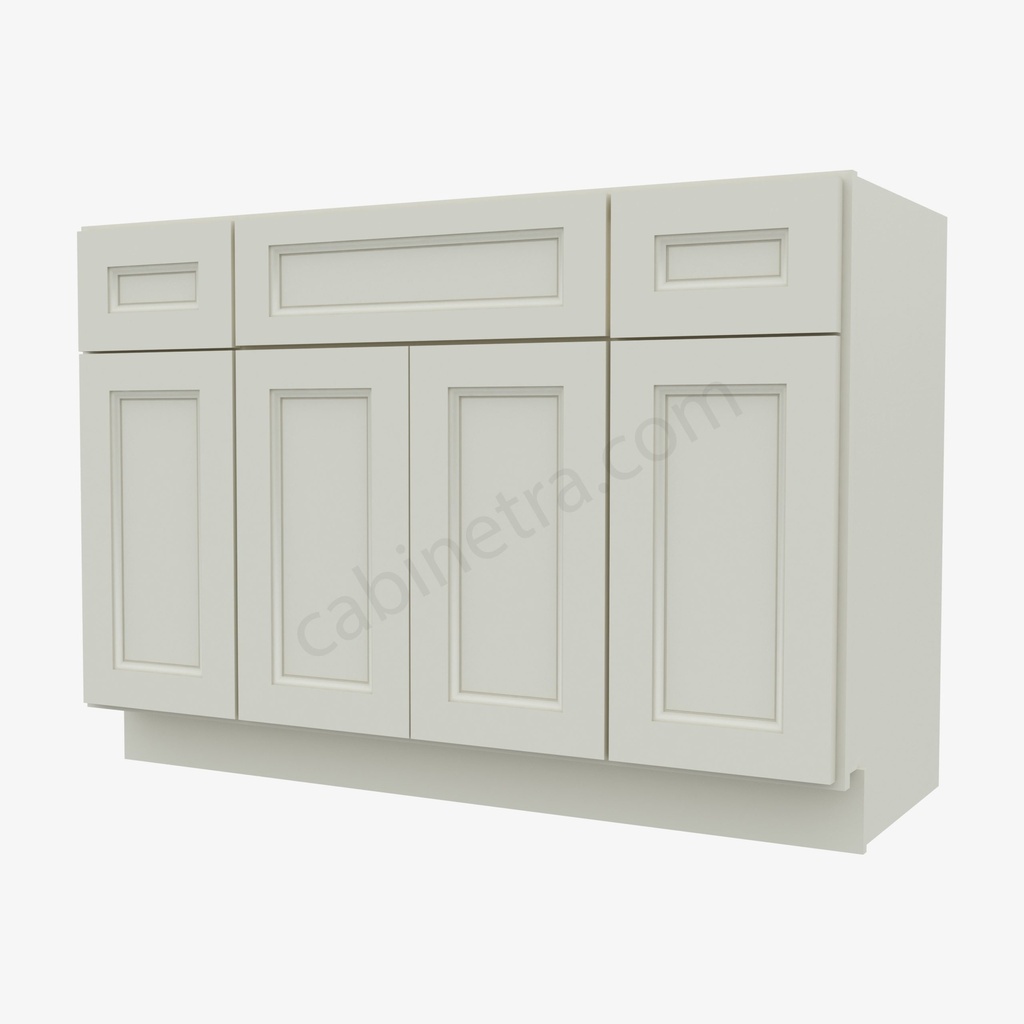 TQ-S4821B12D-34-1/2"" Sink Base Combo Vanity with Drawers | Forevermark Townplace Crema