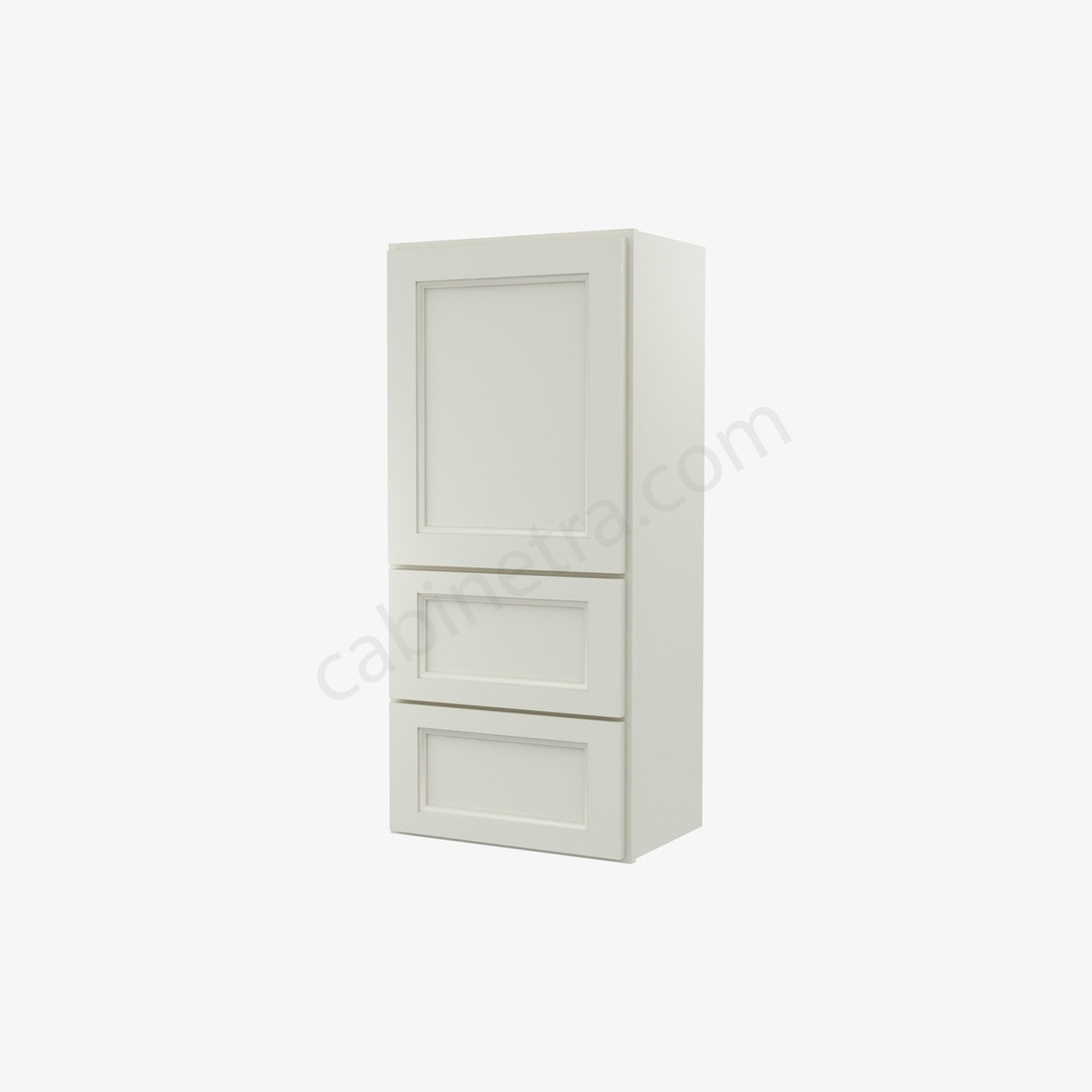 TQ-W2D1848 Wall Cabinet With 2 Built-In Drawers | Forevermark Townplace Crema
