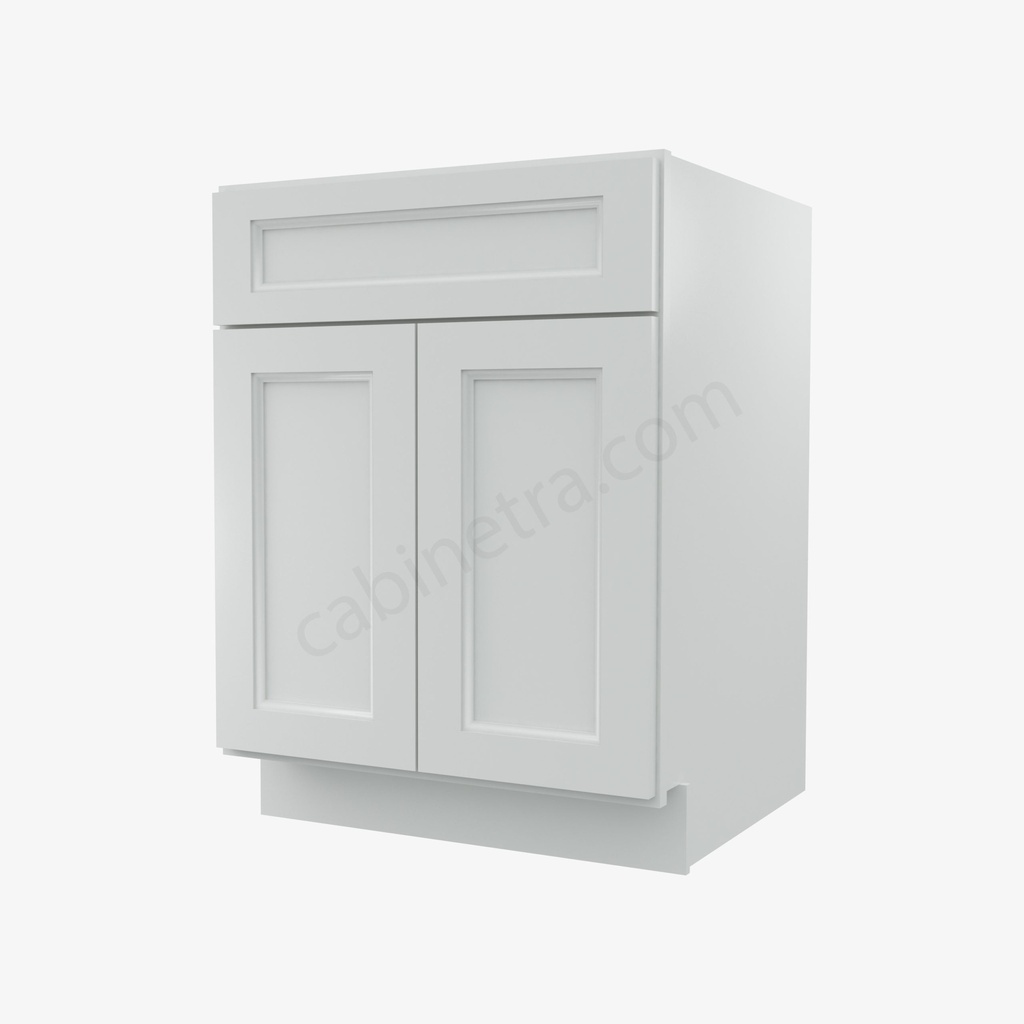 TW-B24B Double Door Base Cabinet | Forevermark Uptown White Shaker