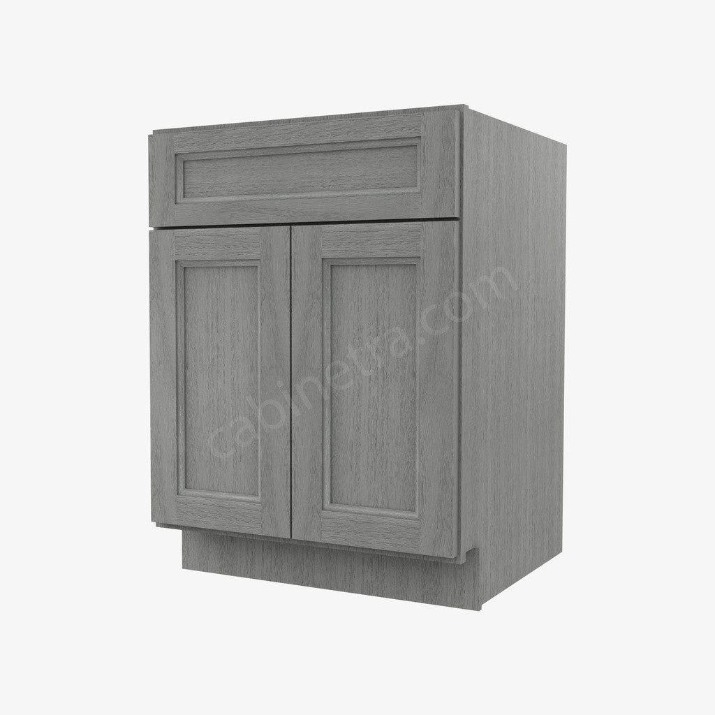 TG-B24B Double Door Base Cabinet | Forevermark Midtown Grey Shaker