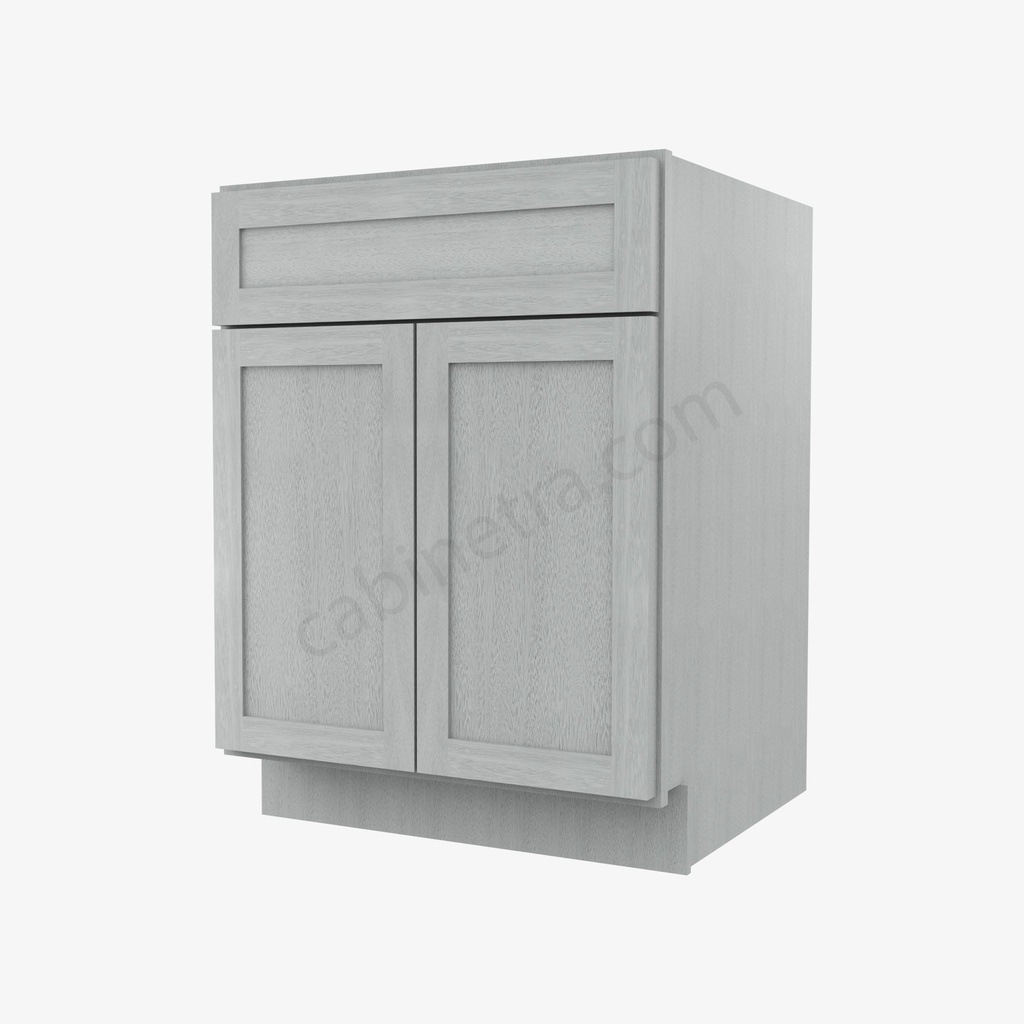 AN-B24B Double Door Base Cabinet | Forevermark Nova Light Grey Shaker