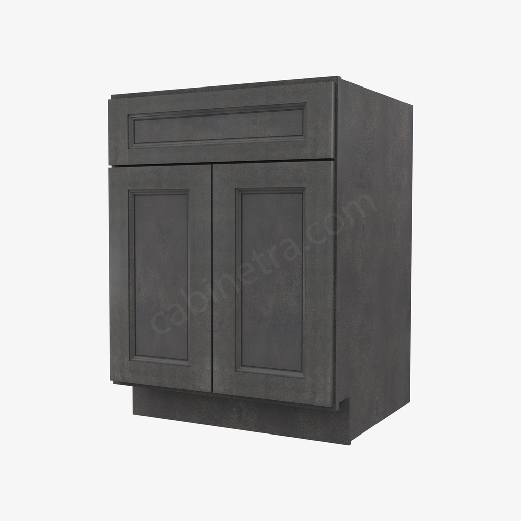 TS-B24B Double Door Base Cabinet | Forevermark Townsquare Grey