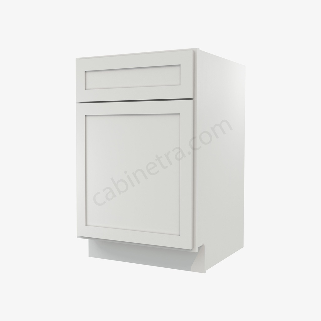 VW-B21 Single Door Base Cabinet | Visa White