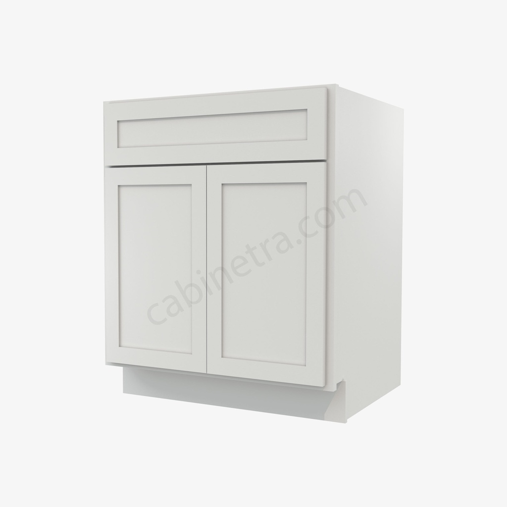 VW-B27B Double Door Base Cabinet | Forevermark Visa White