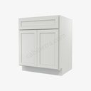 VW-B27B Double Door Base Cabinet | Forevermark Visa White