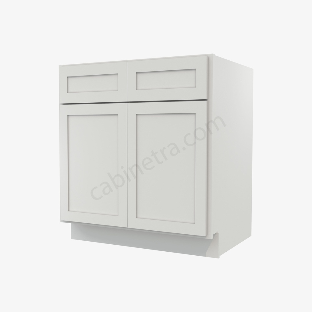 VW-B30B Double Door Base Cabinet | Forevermark Visa White