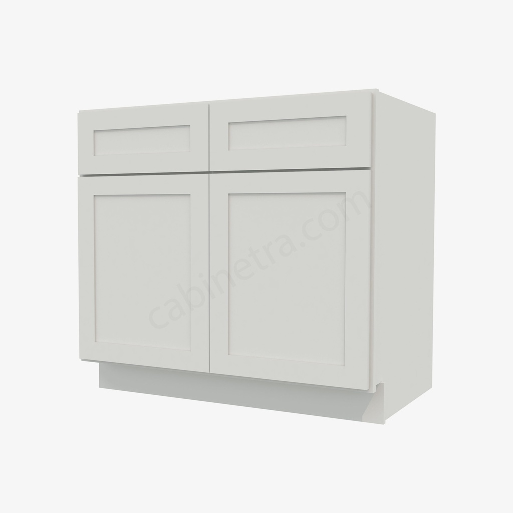 VW-SB36B Sink Base Cabinet | Forevermark Visa White