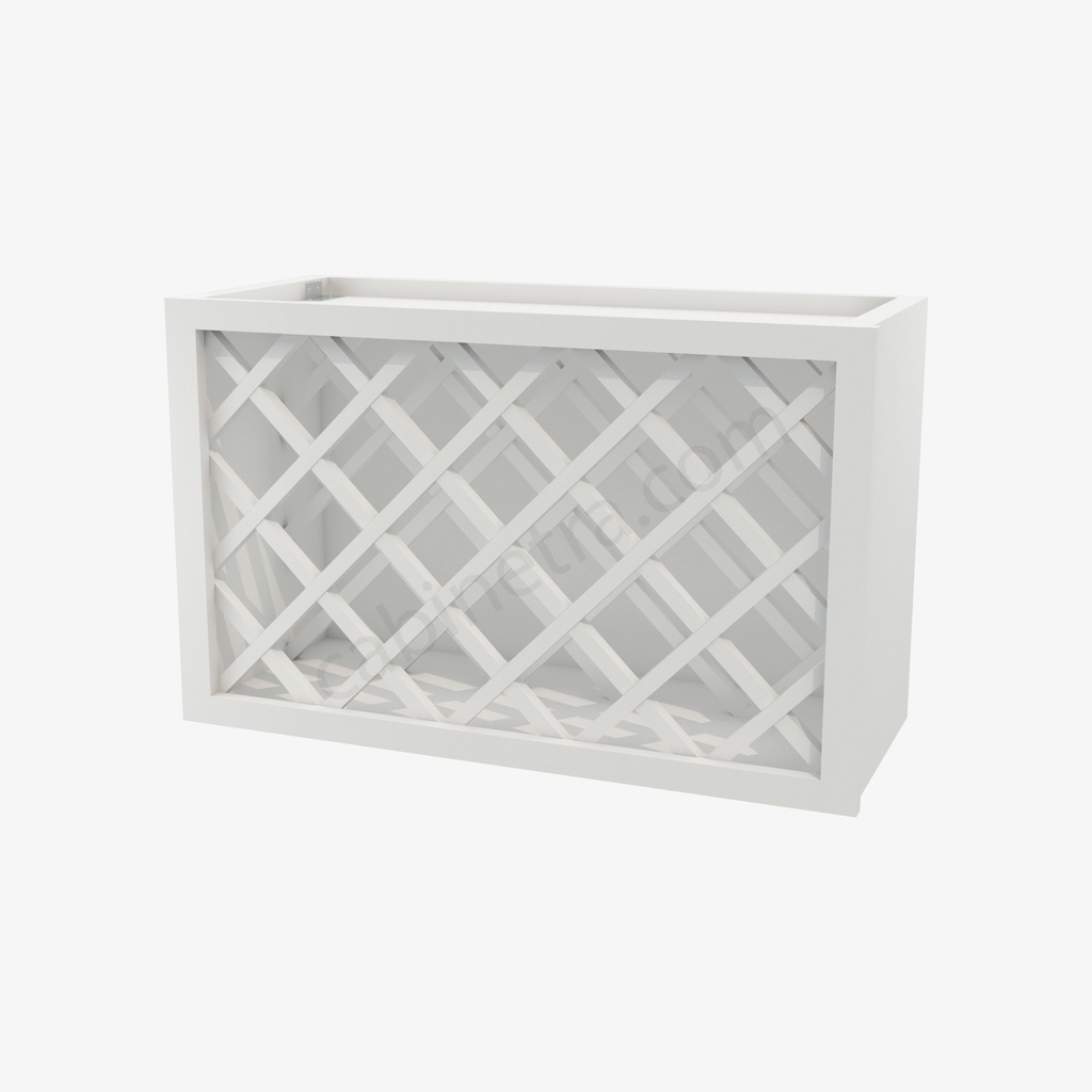 VW-W3018WR Wine Rack Cabinet | Forevermark Visa White