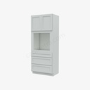 TW-OC3384B Tall Oven Cabinet | Forevermark Uptown White