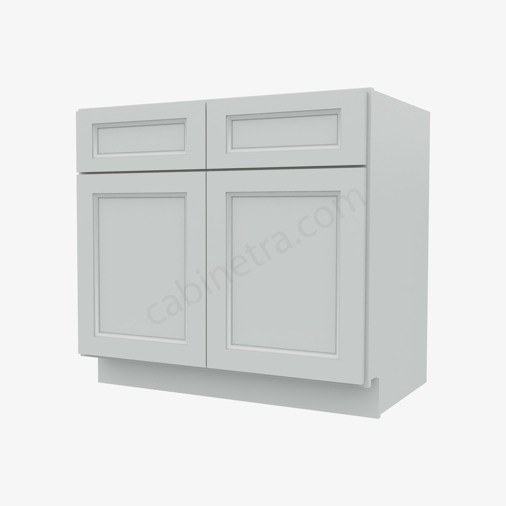 TW-SB36B Sink Base Cabinet | Forevermark Uptown White