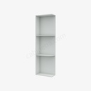 TW-WES536 Wall End Shelf with Open Shelves | Forevermark Uptown White