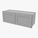 AB-W3312B Double Door Wall Cabinet | Forevermark Lait Gray Shaker