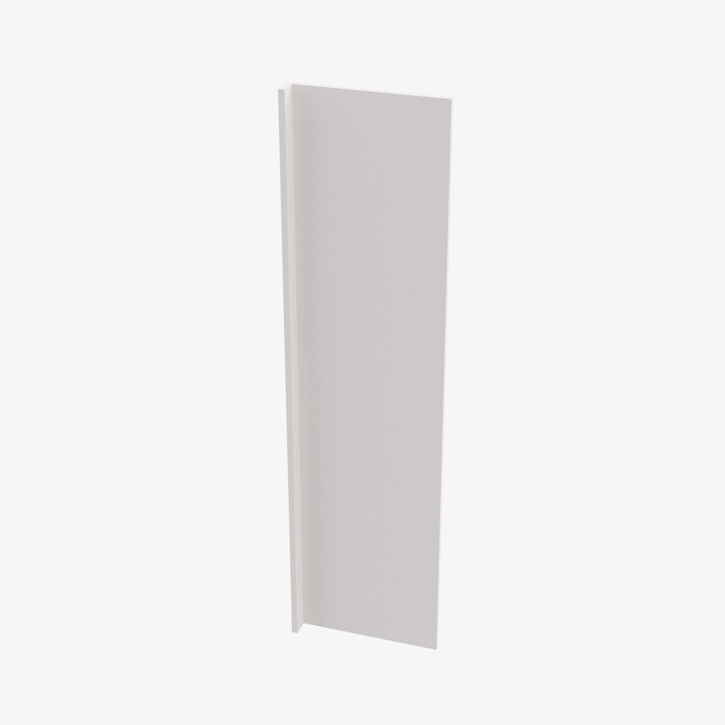 GW-REP2484-3/4"" Refrigerator End Panel | Forevermark Gramercy White