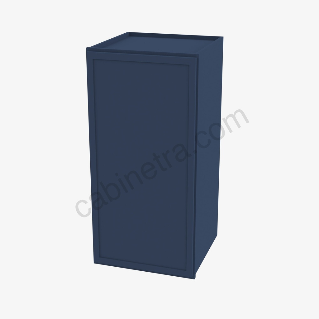 PD-W1236 Single Door Wall Cabinet | Forevermark Petit Blue