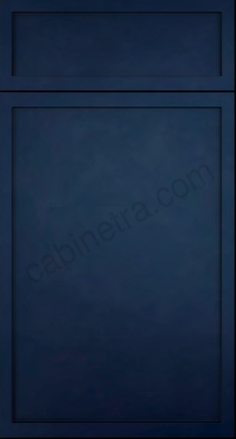 PD-W2442BGD Wall Glas Door with No Mullion and with Clear Glass | Forevermark Petit Blue