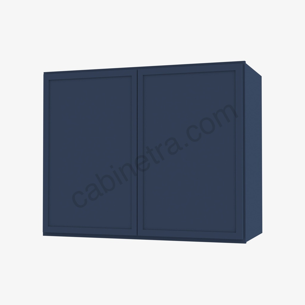 PD-W3336B Double Door Wall Cabinet | Forevermark Petit Blue