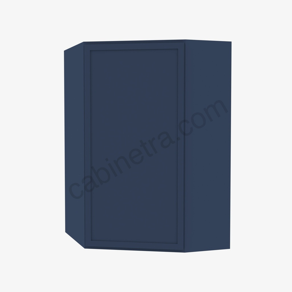 PD-WDC274215 Wall Diagonal Corner Cabinet | Forevermark Petit Blue