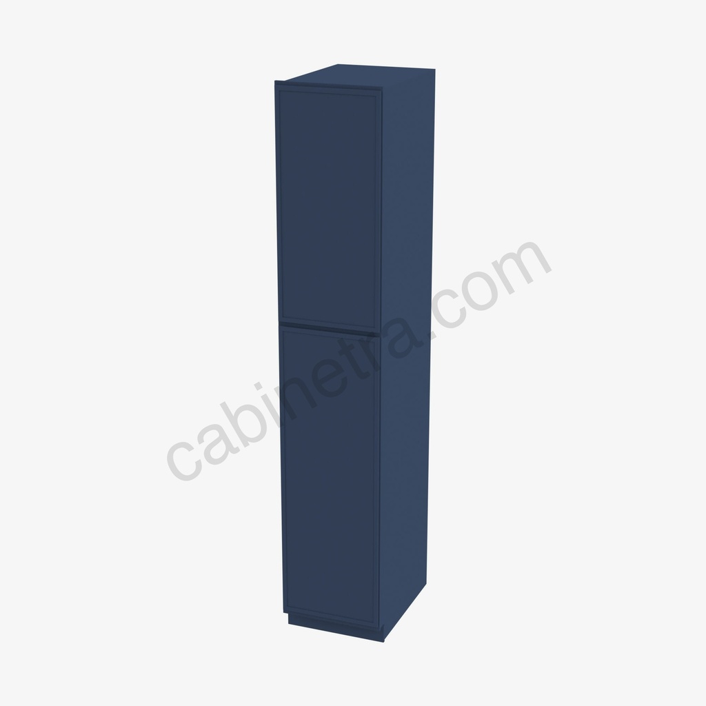 PD-WP1896 Tall Wall Pantry Cabinet | Forevermark Petit Blue
