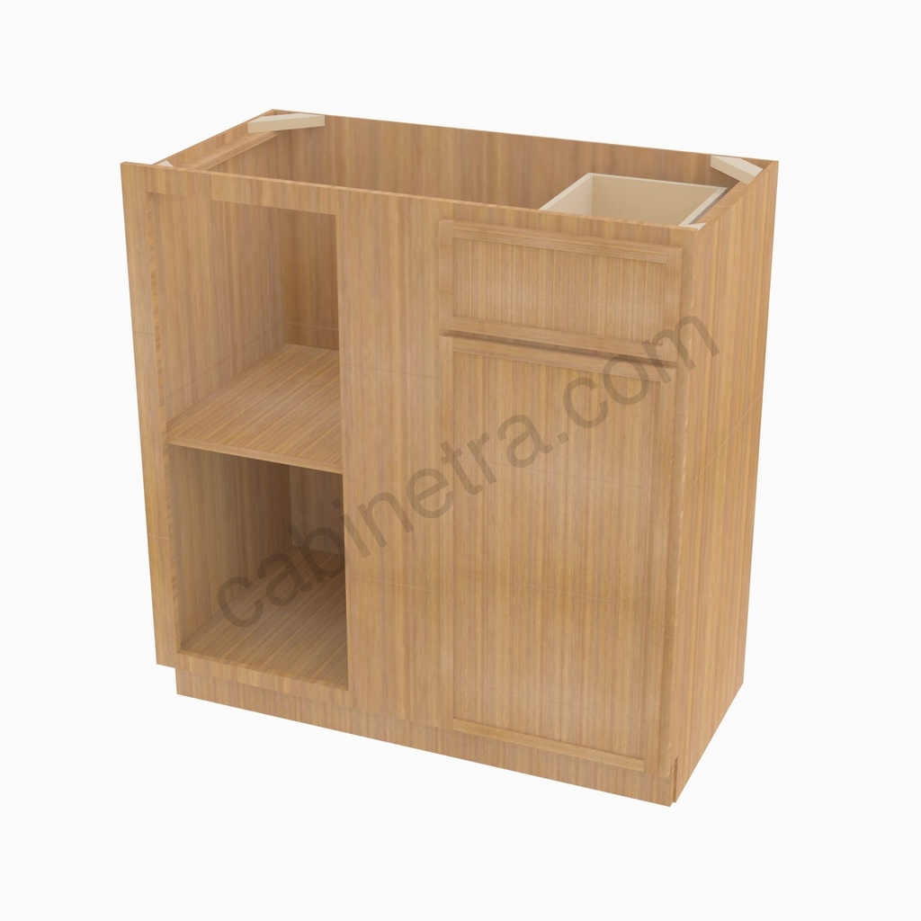 PS-BBLC45/48-42""W Base Blind Corner Cabinet | Forevermark Petit Sand