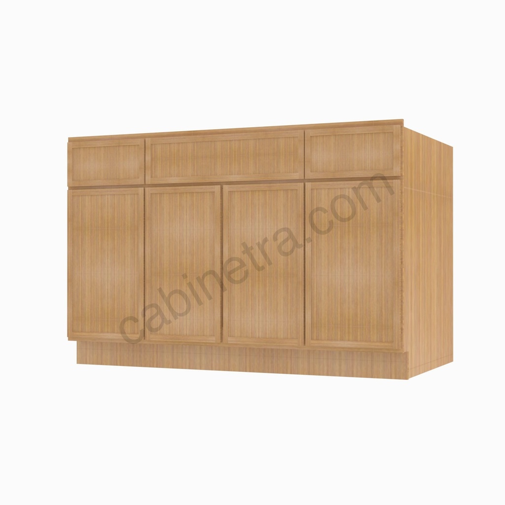 PS-S4821B12D-34-1/2"" Sink Base Combo Vanity with Drawers | Forevermark Petit Sand