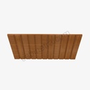 PR-BP48341214 Beaded Board Panel | Forevermark Petit Brown