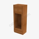 PR-OM3396B Tall Double Oven / Oven Microwave Cabinet | Forevermark Petit Brown