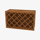 PR-W3018WR Wine Rack Cabinet | Forevermark Petit Brown