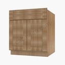 AR-S3621B-34-1/2"" Sink Base Vanity with Drawers | Forevermark Woodland Brown