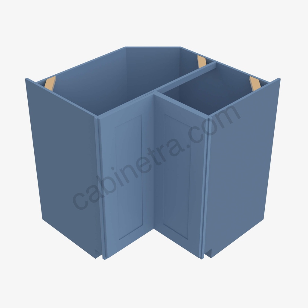 AX-LS3612 Lazy Susan Base Cabinet | Forevermark Xterra Blue Shaker