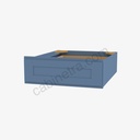 AX-SVDU3021-7"" Bathroom Cabinet Desk Drawer | Forevermark Xterra Blue Shaker