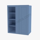 AX-WBLC30/33-3036 Wall Blind Corner Cabinet | Forevermark Xterra Blue Shaker