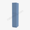 AX-WP1584 Tall Wall Pantry Cabinet | Forevermark Xterra Blue Shaker