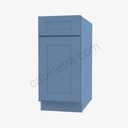 AX-B09 Single Door Base Cabinet | Forevermark Xterra Blue Shaker