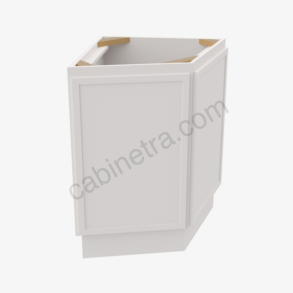 PW-AW30 Wall Angle Corner Cabinet | Forevermark Petit White