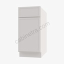 PW-B12 Single Door Base Cabinet | Forevermark Petit White