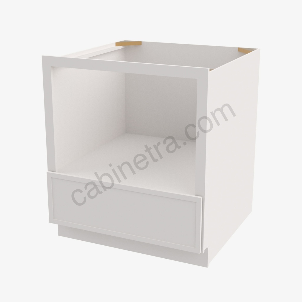 PW-B30MW (30""W) Microwave Base Cabinet | Forevermark Petit White
