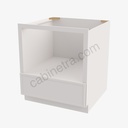 PW-B30MW (30""W) Microwave Base Cabinet | Forevermark Petit White