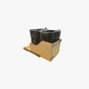 PW-TCR21-2 Double Trash Can Cabinet | Forevermark Petit White