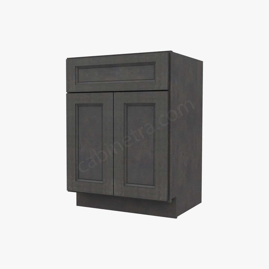 TS-S2421B-34-1/2"" Sink Base Vanity with Drawers | Forevermark Townsquare Grey