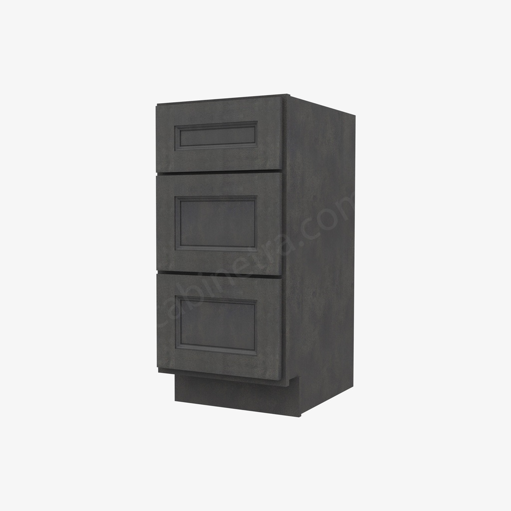 TS-SVB1521-34-1/2"" Bathroom Cabinet Vanity Drawer Pack | Forevermark Townsquare Grey