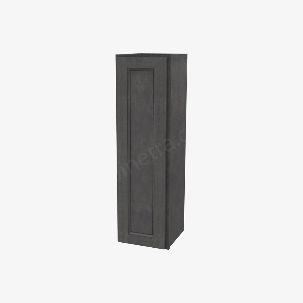 TS-W1242 Single Door Wall Cabinet | Forevermark Townsquare Grey