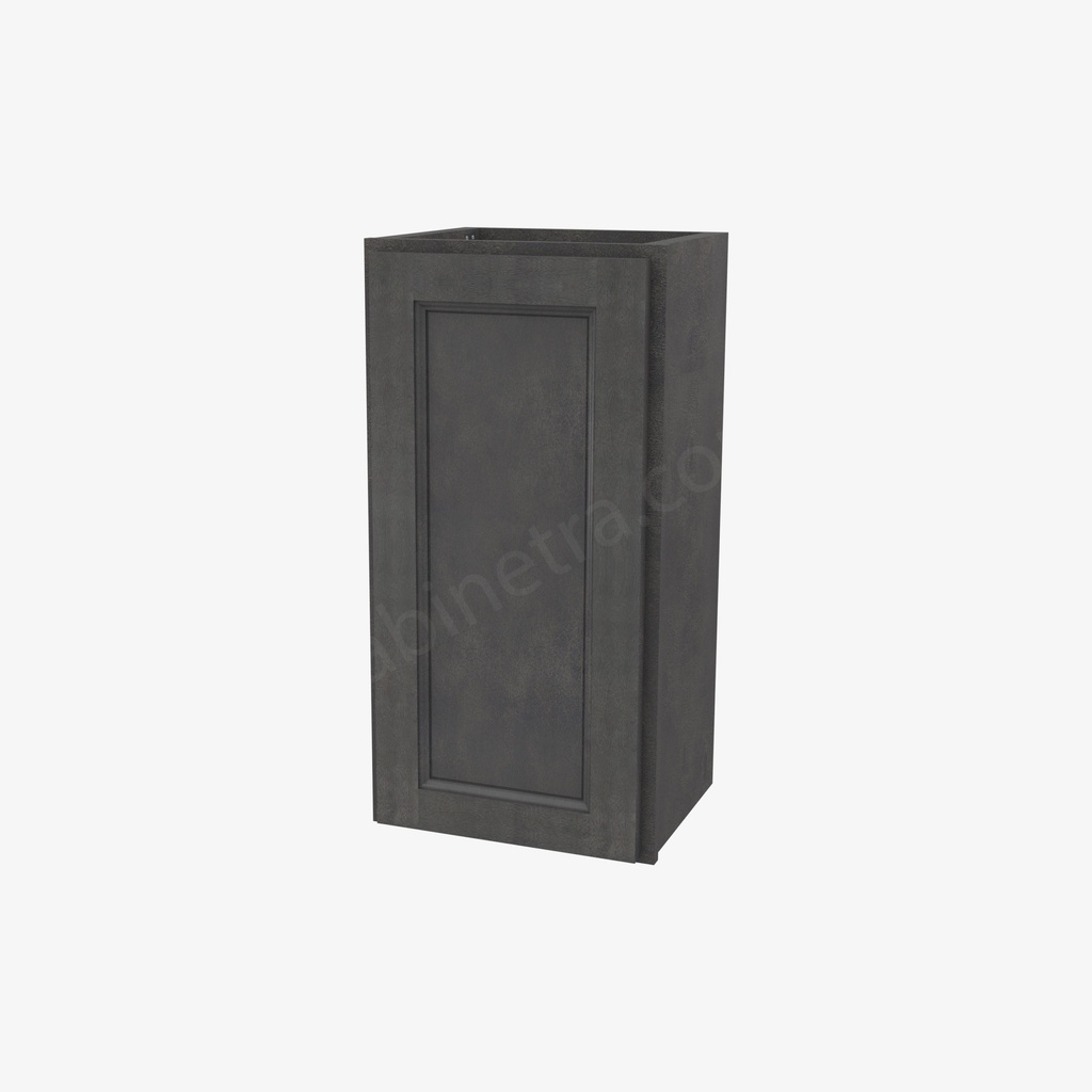 TS-W1530 Single Door Wall Cabinet | Forevermark Townsquare Grey