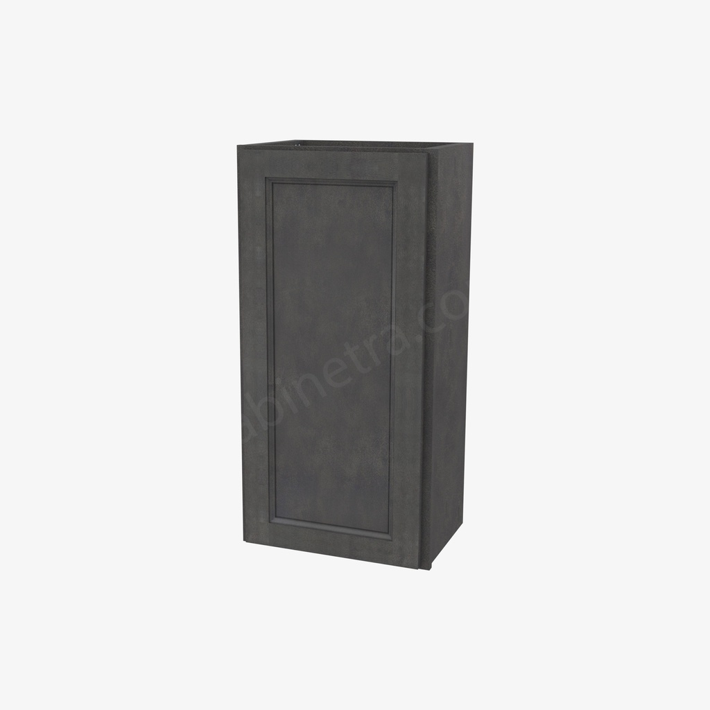 TS-W1836 Single Door Wall Cabinet | Forevermark Townsquare Grey