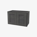 TS-W2415B Double Door Wall Cabinet | Forevermark Townsquare Grey
